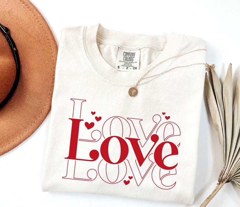 Love Heart Valentines T-Shirt