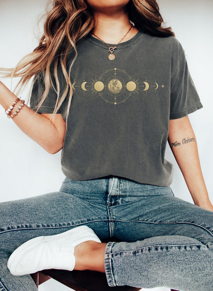 Mystical Moon Phase T-Shirt